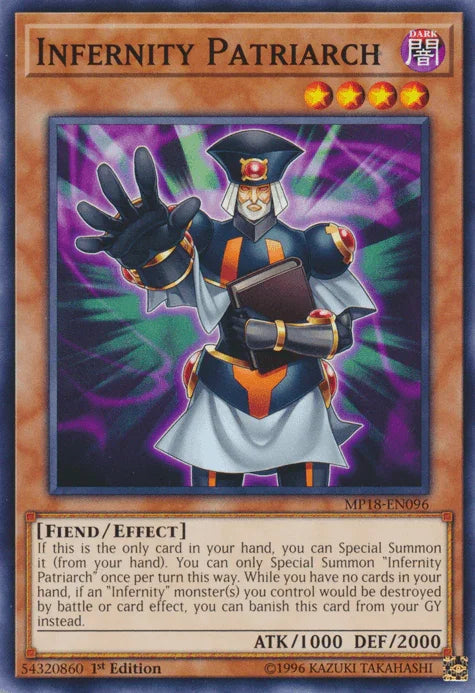 Infernity Patriarch [MP18-EN096] Common - for just $0.10! 