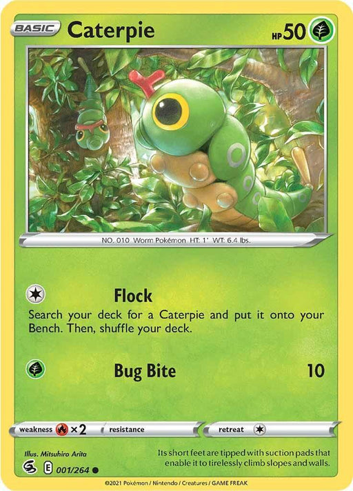 Caterpie (001/264) [Sword & Shield: Fusion Strike] - for just $0.10! 