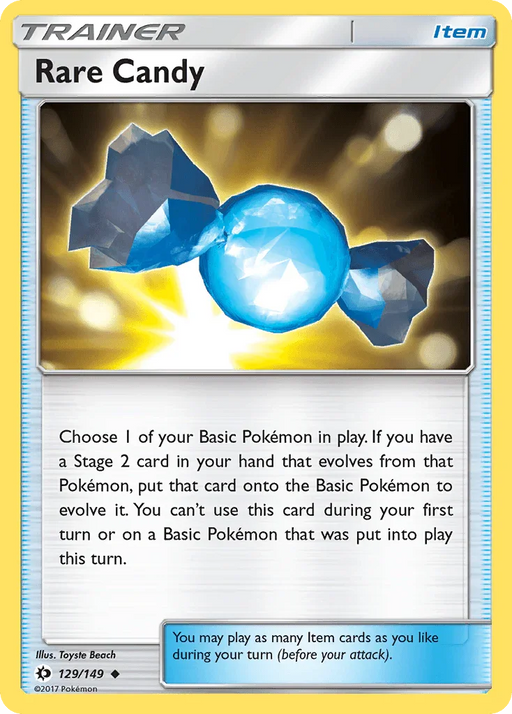 Rare Candy (129/149) [Sun & Moon: Base Set] - for just $0.10! 