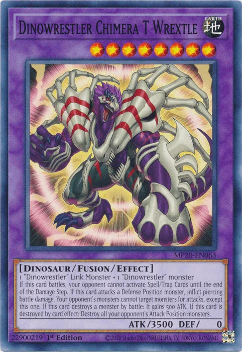 Dinowrestler Chimera T Wrextle [MP20-EN063] Common - for just $0.10! 