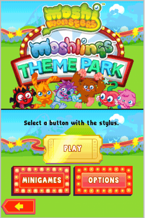 Moshi Monsters: Moshlings Theme Park — Nintendo DS (DS) - for just $6.99! 