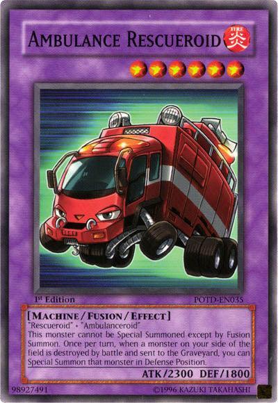 Ambulance Rescueroid [POTD-EN035] Common - for just $0.10! 