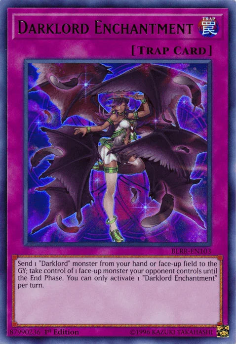 Darklord Enchantment [BLRR-EN103] Ultra Rare - for just $0.25! 