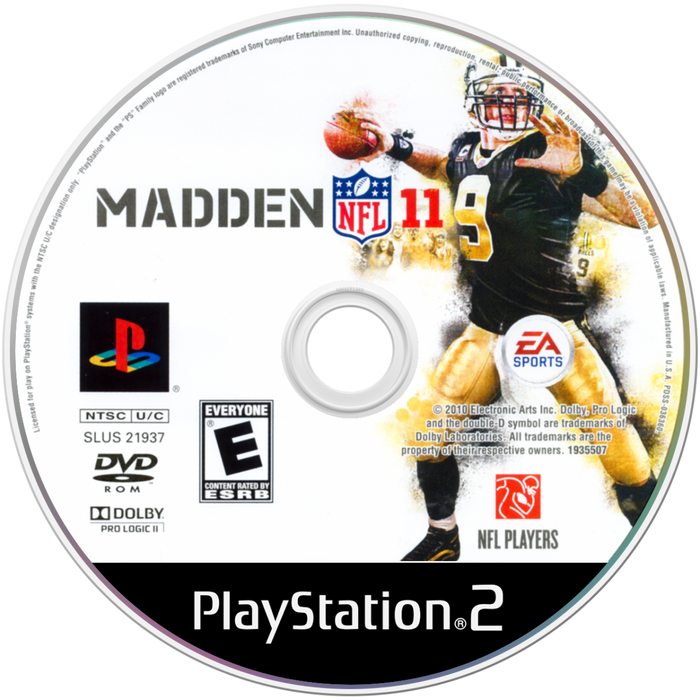 Madden NFL 11 – PlayStation 2 (PS2) - for just $10.99! 