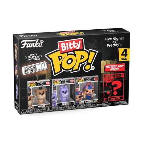 Five Nights at Freddy's Freddy Funko Bitty Pop! Mini-Figure 4-Pack - Just $15! Shop now at Retro Gaming of Denver