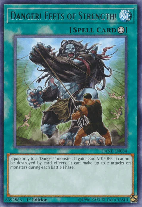Danger! Feets of Strength! [DANE-EN084] Rare - for just $0.10! 