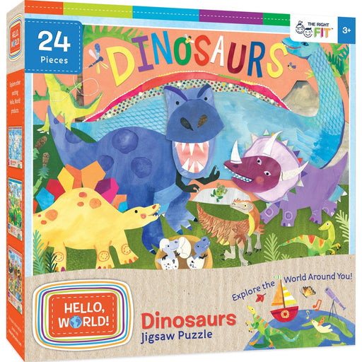 Hello, World! - Dinosaurs 24 Piece Jigsaw Puzzle - for just $12.99! 