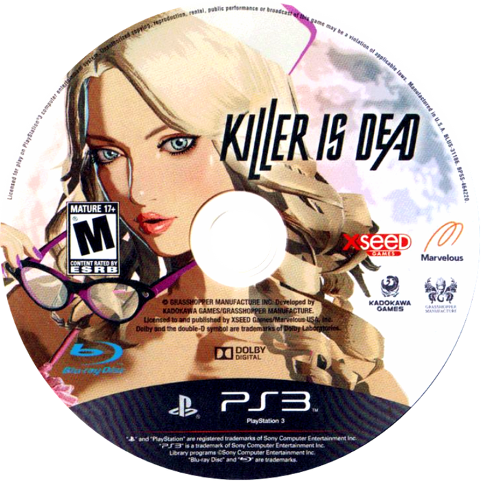 Killer is Dead [Limited Edition] – PlayStation 3 (PS3) - for just $35.99! 