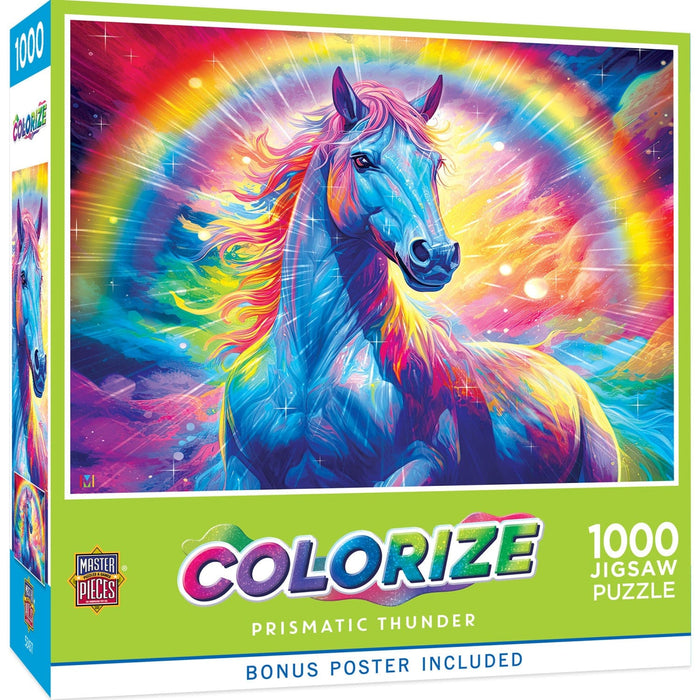 Colorize - Prismatic Thunder 1000 Piece Jigsaw Puzzle - for just $16.99! 