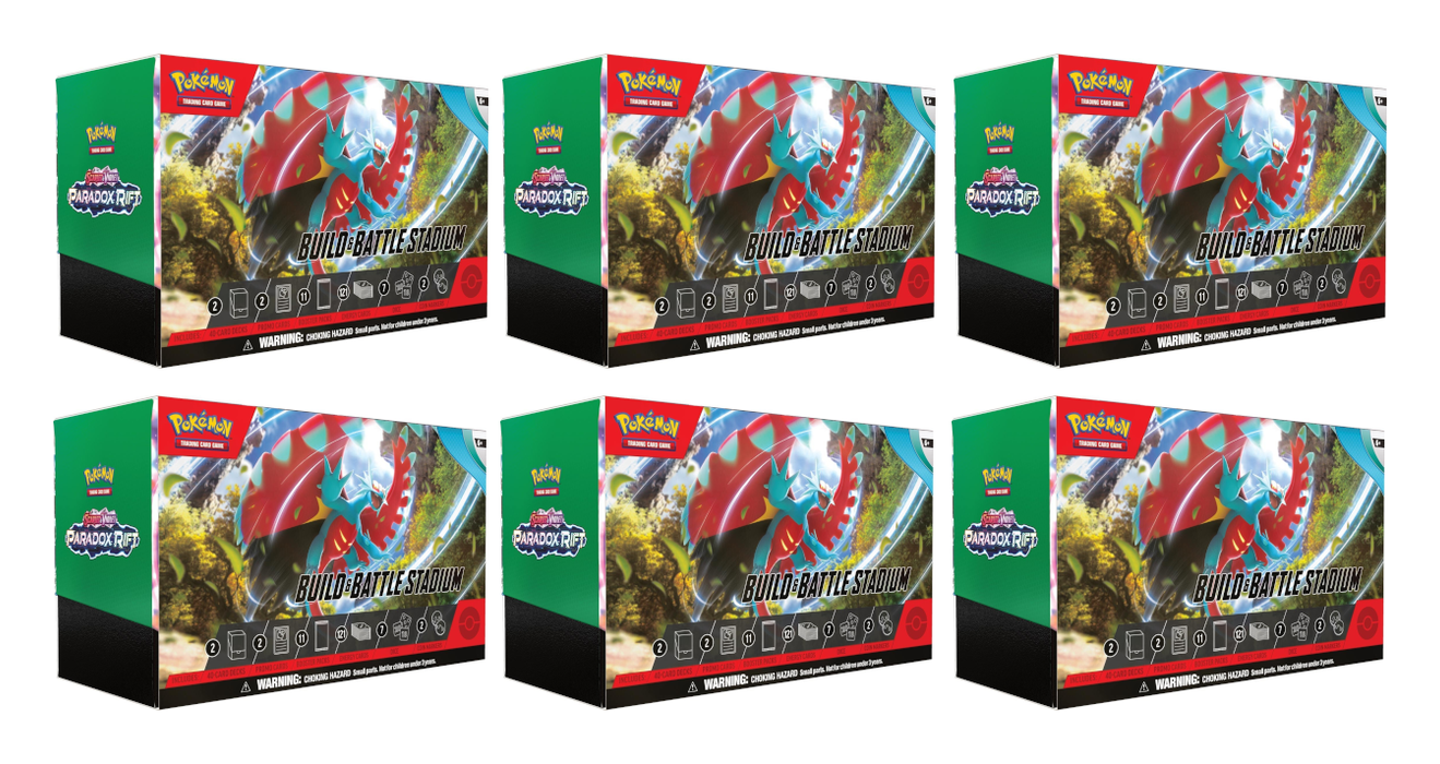 Pokemon: Paradox Rift - Build & Battle Stadium Case - for just $179.95! 