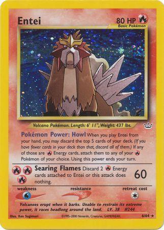 Entei (6/64) [Neo Revelation Unlimited] - for just $74! 