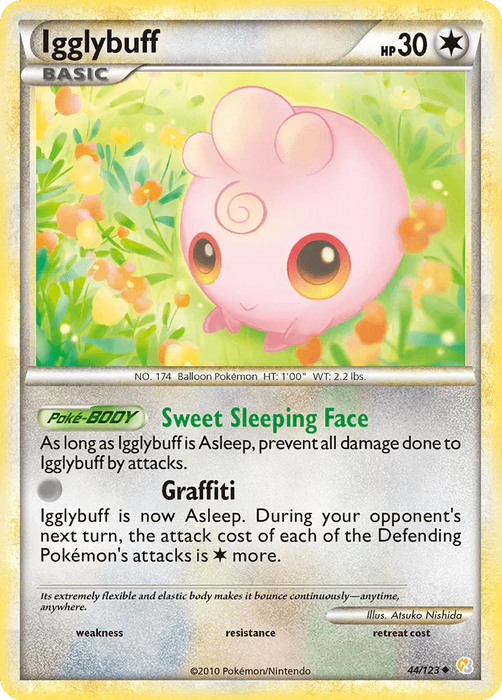 Igglybuff (44/123) [HeartGold & SoulSilver: Base Set] - for just $2.25! 