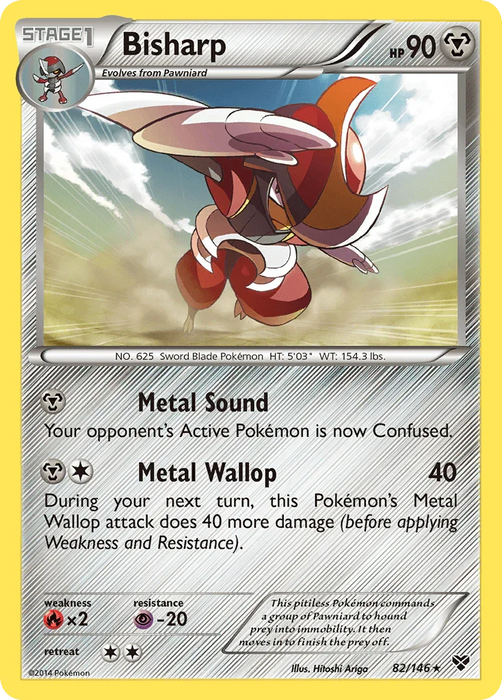 Bisharp (82/146) [XY: Base Set] - for just $0.20! 