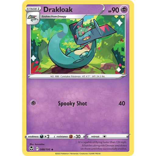 Drakloak (088/195) [Sword & Shield: Silver Tempest] - Just $0.10! Shop now at Retro Gaming of Denver