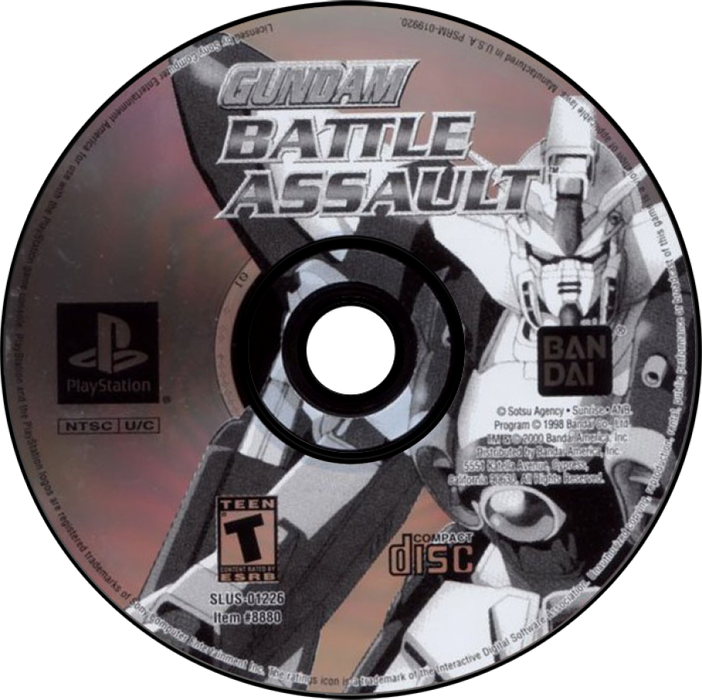 Gundam: Battle Assault – PlayStation 1 (PS1) - for just $0! 