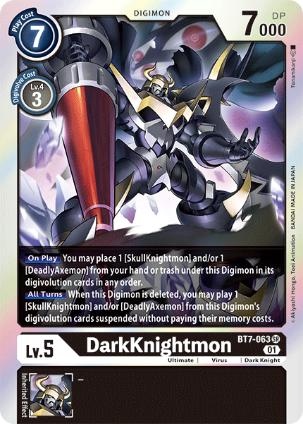 DarkKnightmon [BT7-063] [Next Adventure] - Just $0.09! Shop now at Retro Gaming of Denver