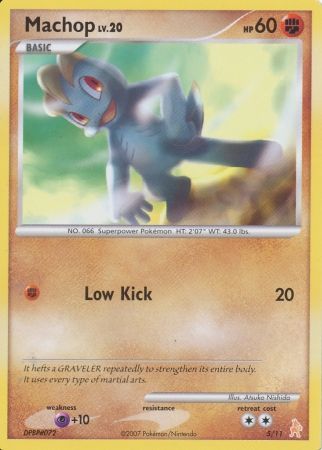 Machop (5/11) [Diamond & Pearl: Trainer Kit - Lucario] - Just $0.10! Shop now at Retro Gaming of Denver