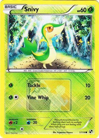 Snivy (1/114) (League Promo) [Black & White: Base Set] - for just $1.45! 
