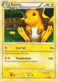 Raichu (10/123) (Cracked Ice Holo) [HeartGold & SoulSilver: Base Set] - for just $13.30! 