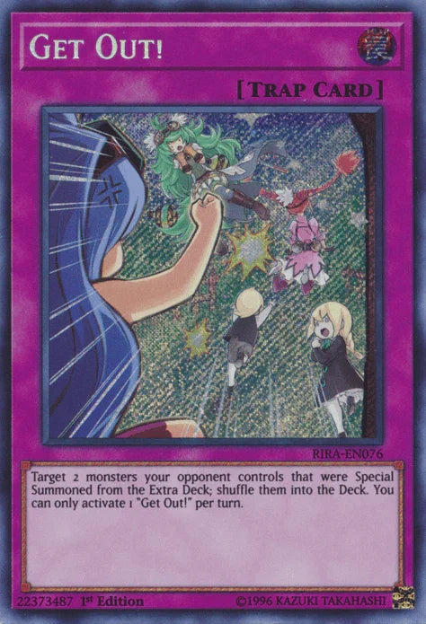 Get Out! [RIRA-EN076] Secret Rare - for just $0.30! 