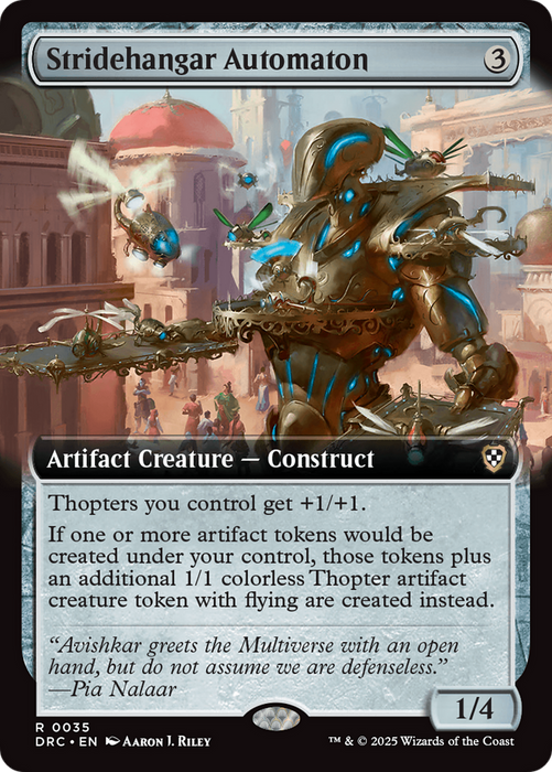 Stridehangar Automaton (DRC-035) - Commander: Aetherdrift: (Extended Art) - for just $1.19! 