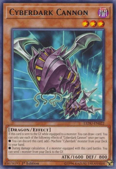 Cyberdark Cannon [LEDU-EN022] Rare - for just $0.20! 