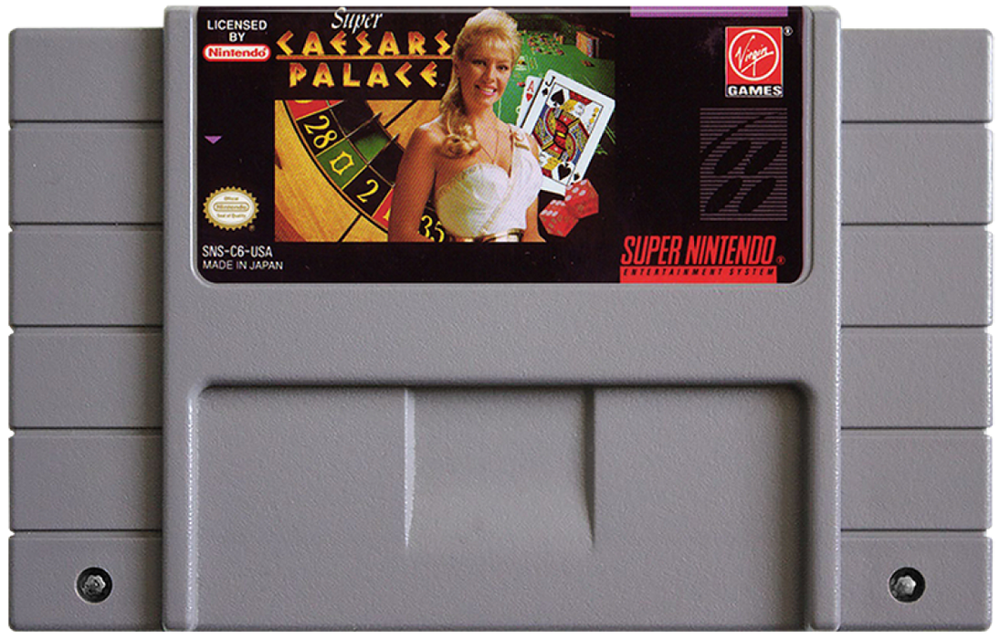 Super Caesar's Palace  – Super Nintendo Entertainment System (SNES) - for just $4.99! 