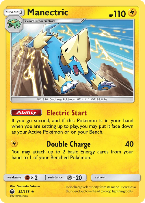 Manectric (52/168) [Sun & Moon: Celestial Storm] - for just $0.10! 