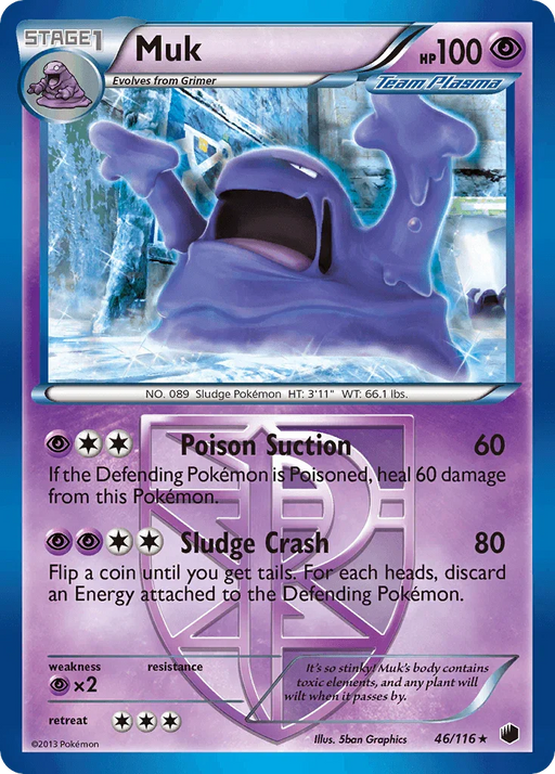 Muk (46/116) [Black & White: Plasma Freeze] - for just $0.50! 