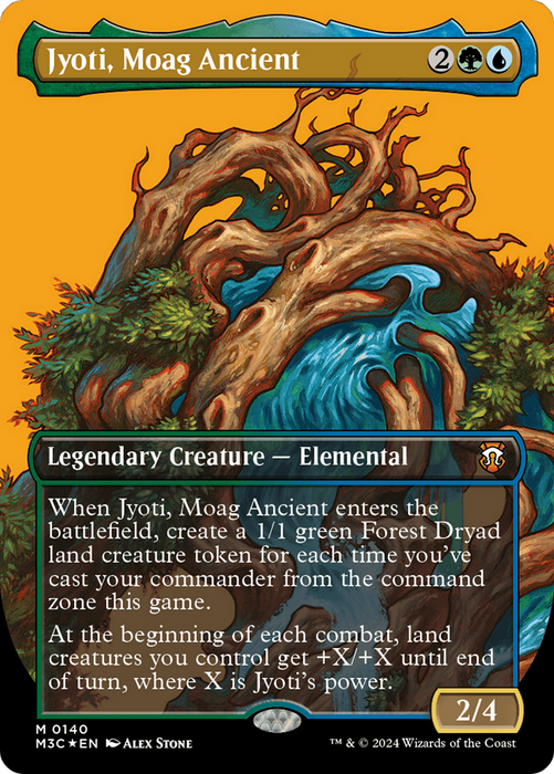 Jyoti, Moag Ancient (M3C-140) - Modern Horizons 3 Commander (Borderless) Foil - for just $0.20! 