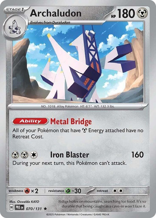 Archaludon (070/131) [Scarlet & Violet: Prismatic Evolutions] - for just $0.10! 
