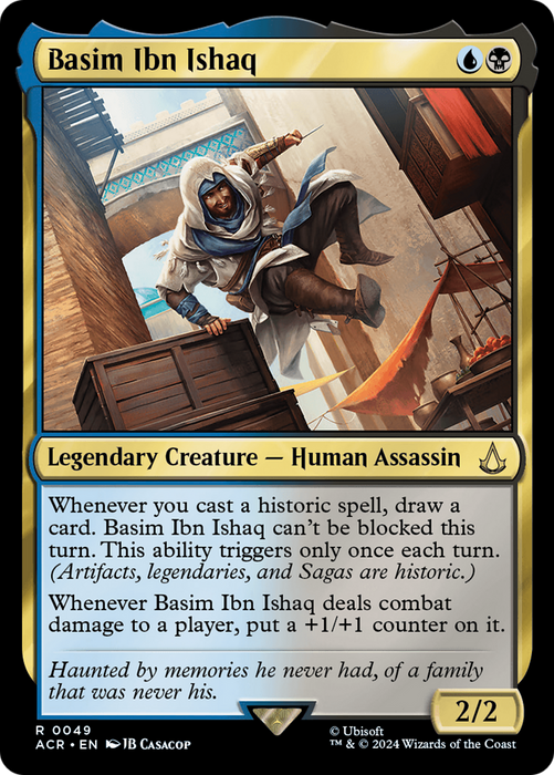 Basim Ibn Ishaq (ACR-049) - Assassin's Creed - for just $0.50! 