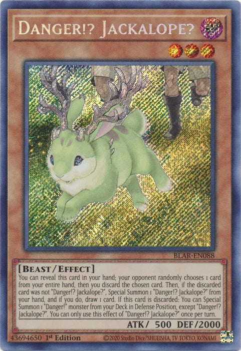 Danger!? Jackalope? [BLAR-EN088] Secret Rare - for just $0.30! 