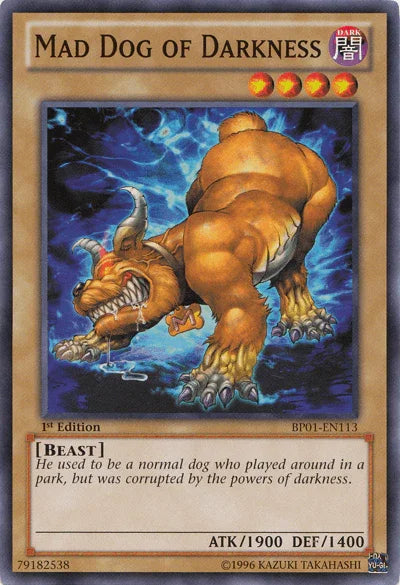 Mad Dog of Darkness [BP01-EN113] Common - for just $0.10! 
