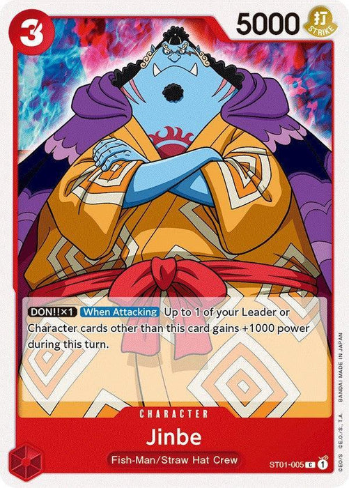 Jinbe [Starter Deck: Straw Hat Crew] - for just $0.10! 