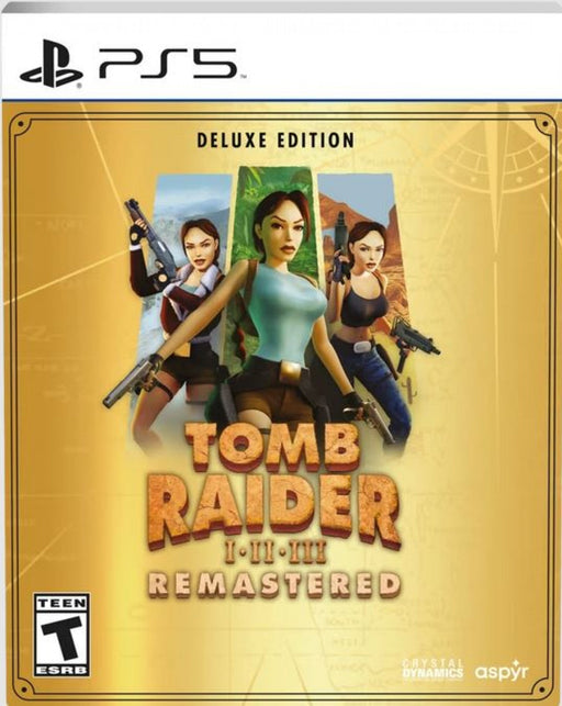 Tomb Raider I–III Remastered – PlayStation 5 (PS5) - for just $36.99! 