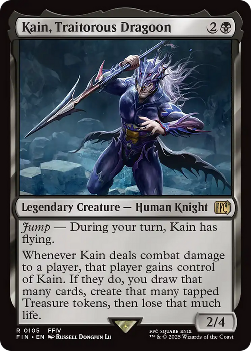 Kain, Traitorous Dragoon (FIN-105) - FINAL FANTASY - for just $0.07! 