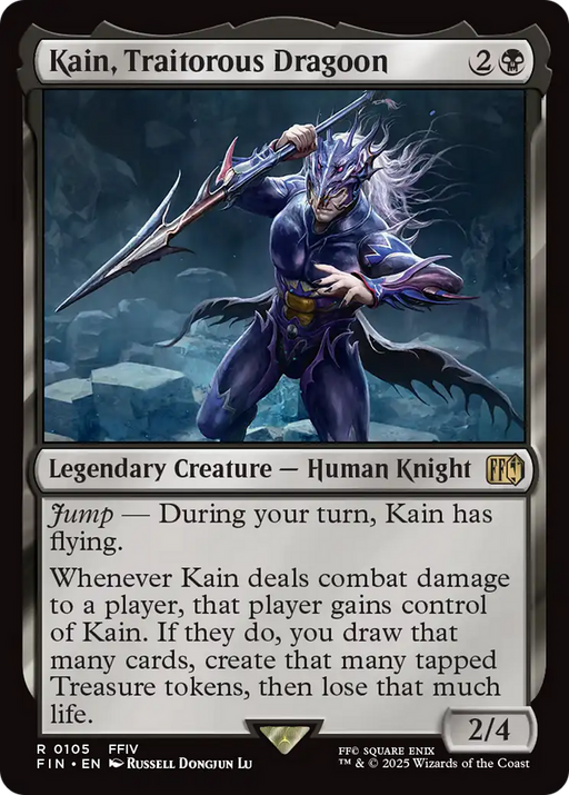 Kain, Traitorous Dragoon (FIN-105) - FINAL FANTASY - for just $0.07! 