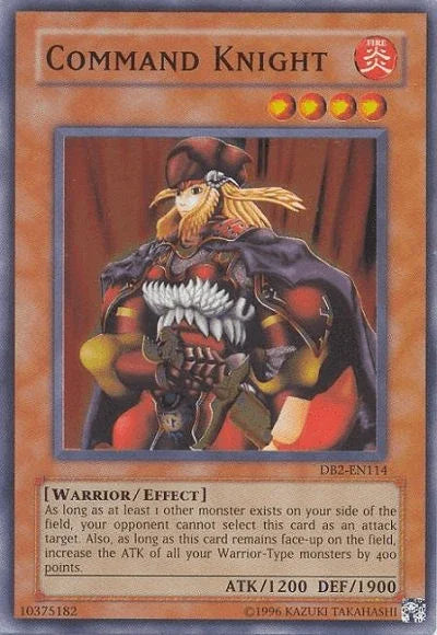 Command Knight [DB2-EN114] Super Rare - for just $1.35! 