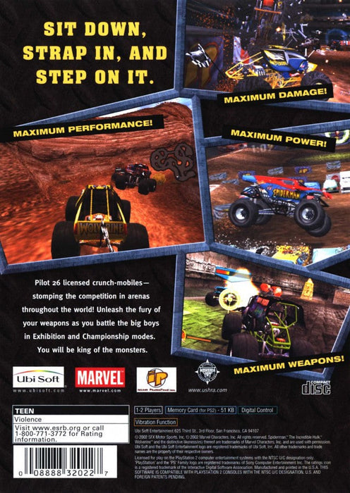 Monster Jam: Maximum Destruction – PlayStation 2 (PS2) - for just $6.99! 