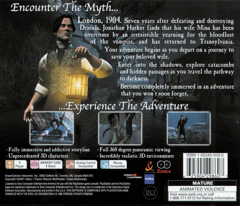 Dracula: The Resurrection – PlayStation 1 (PS1) - for just $0! 