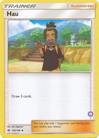 Hau (120/149) (Deck Exclusive #19) [Sun & Moon: Trainer Kit - Alolan Sandslash] - for just $0.10! 