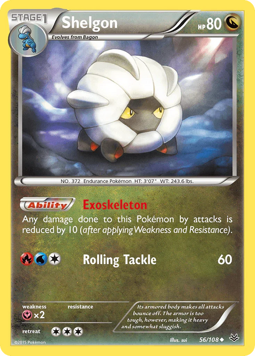 Shelgon (56/108) [XY: Roaring Skies] - for just $0.15! 