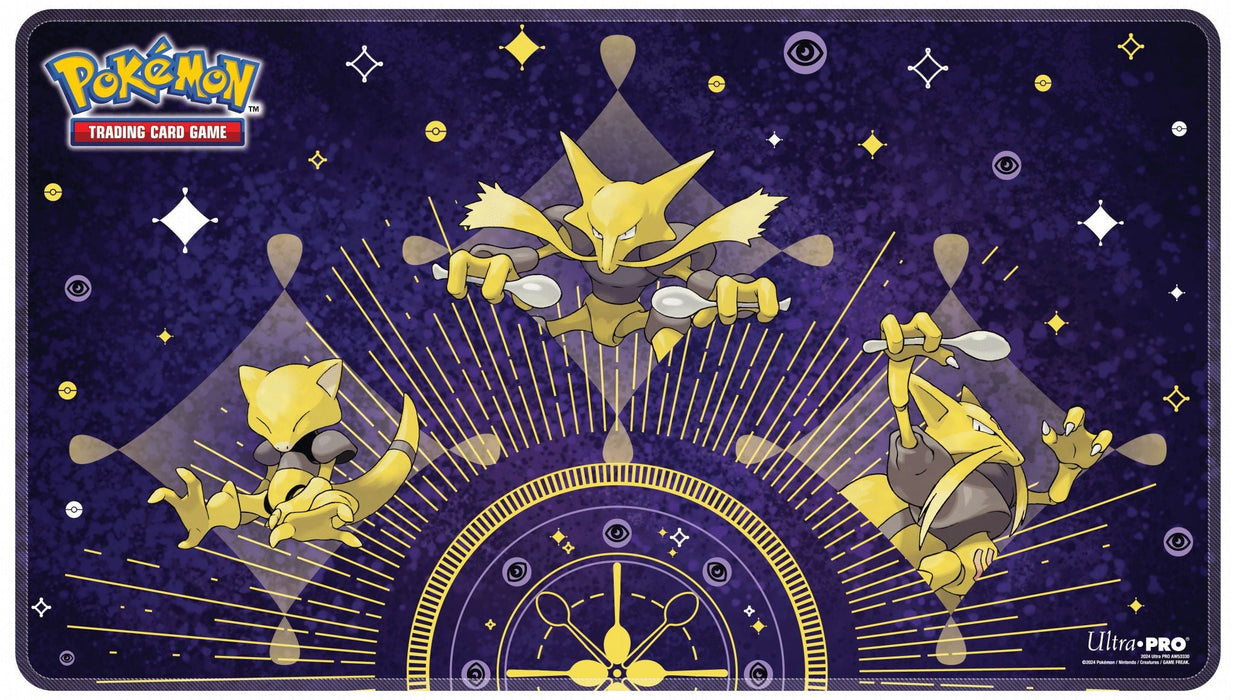 Ultra PRO: Stitched Playmat - Pokemon (Abra Evolutions) - for just $14.95! 