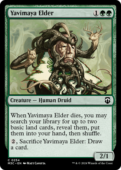 Yavimaya Elder (Ripple Foil) [Modern Horizons 3 Commander] - Just $0.15! Shop now at Retro Gaming of Denver