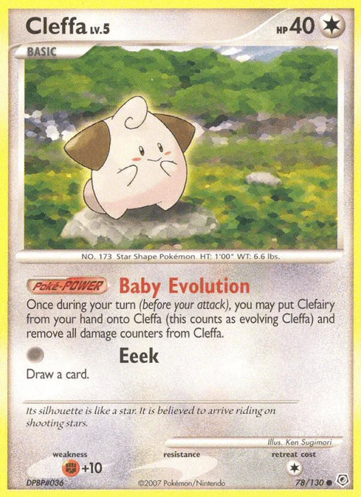 Cleffa (78/130) [Diamond & Pearl: Base Set] - for just $0.50! 