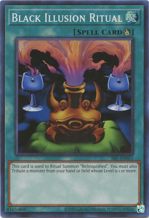 Black Illusion Ritual (25th Anniversary) [SRL-EN051] Super Rare - for just $1.85! 