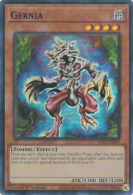 Gernia (Blue) [LDS3-EN004] Ultra Rare - for just $0.10! 