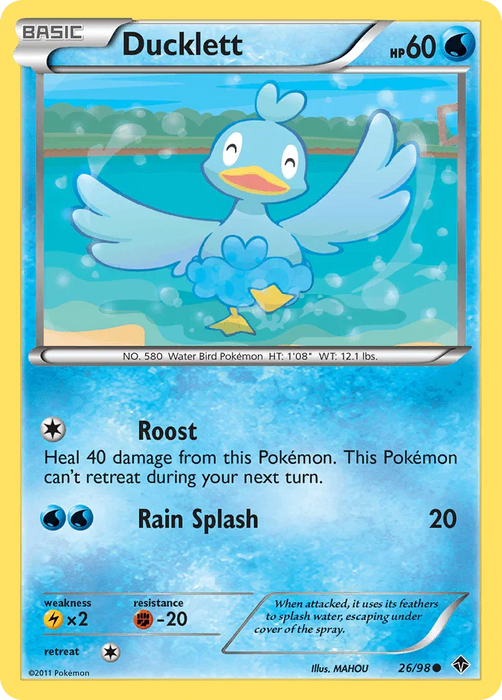 Ducklett (26/98) [Black & White: Emerging Powers] - for just $0.15! 