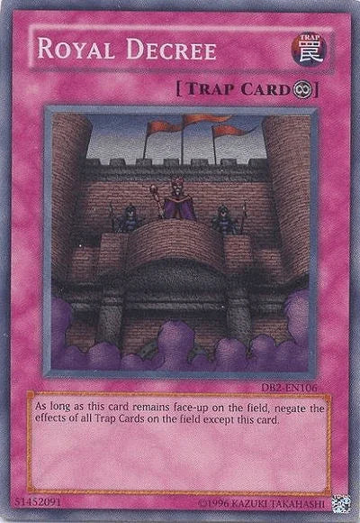 Royal Decree [DB2-EN106] Super Rare - for just $10.95! 